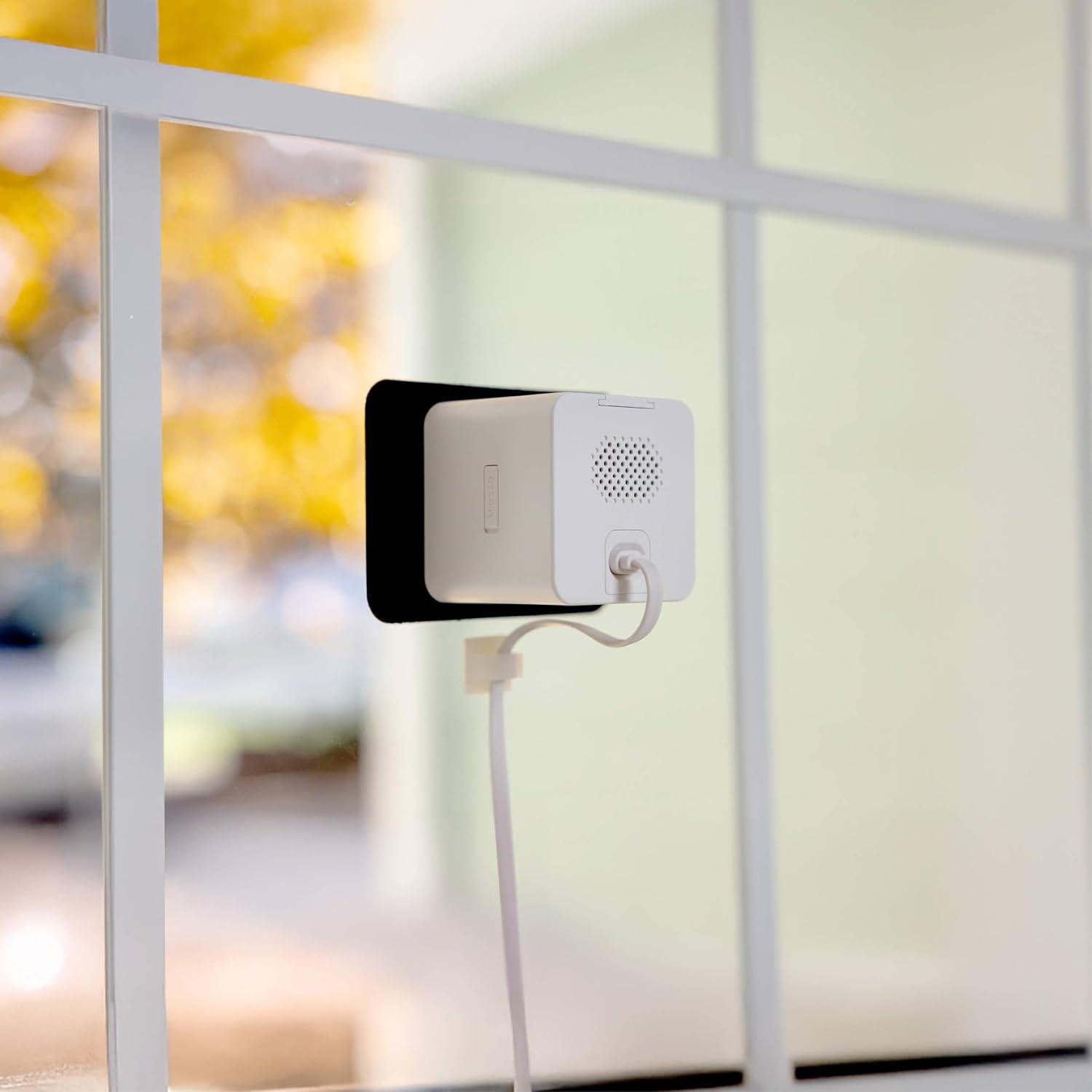 imageWyze Window Camera WiFi Indoor HD Home Security Camera Upgraded Color Night Vision AntiGlare AIPowered Motion Detection Easy amp Quick Setup 247 Recording Works wAlexa amp Google