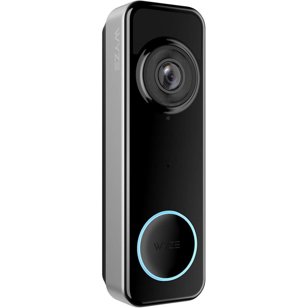 imageWyze Battery Video Doorbell Wireless Camera 1536x1536 HD with Color Night Vision 2Way Audio 11 HeadtoToe View PersonVehiclePackage Monitor WireFreeWired Option 1 Minute Easy SetupLatest VersionWireless Battery Video Doorbell