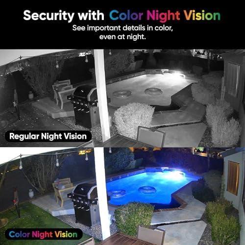 imageWYZE Cam v4 Latest Model 25K AI Security Camera IndoorOutdoor Cameras for Home Security Baby Monitor amp Pet Camera Vibrant Color Night Vision No Subscription Required Free Expert HelpBlack