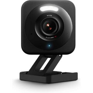 WYZE Cam v4 (Latest Model), 2.5K AI Security Camera, Indoor/Outdoor Cameras for Home Security, Baby Monitor & Pet Camera, Vibrant Color Night Vision, No Subscription Required, Free Expert Help(Black)