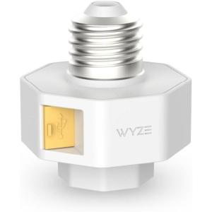 Wyze Lamp Socket v2 Power Adapter for Wyze Cam v3/v3 Pro/ v4/OG/Pan v3/Pan v4(Camera Sold Separately)