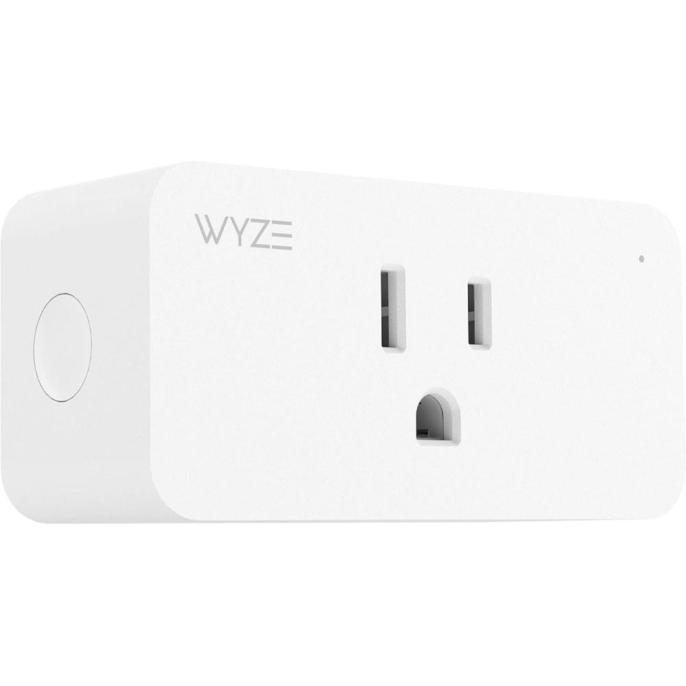 imageWyze Plug 24GHz WiFi Smart Plug Works with Alexa Google Assistant IFTTT No Hub Required OnePack White  A Certified for Humans Device