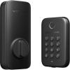 imageWyze AutoLock Bolt Fingerprint Keyless Entry Door Smart Bluetooth Deadbolt Replacement Backlit Keypad IPX5 Weatherproof inApp History and Scheduled Access BHMA UL 20Min Fire RatedMatte Black