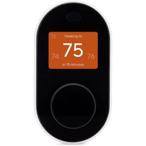 Wyze Programmable Smart WiFi Thermostat for Home with App Control, Energy Saving, Easy Installation, Works with Alexa and Google Assistant, Black