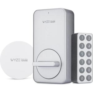 Wyze Smart Door Lock – WiFi & Bluetooth Enabled, Wireless & Keyless Entry, Alexa Compatible, Fits Most Deadbolts, Includes Gateway & Keypad