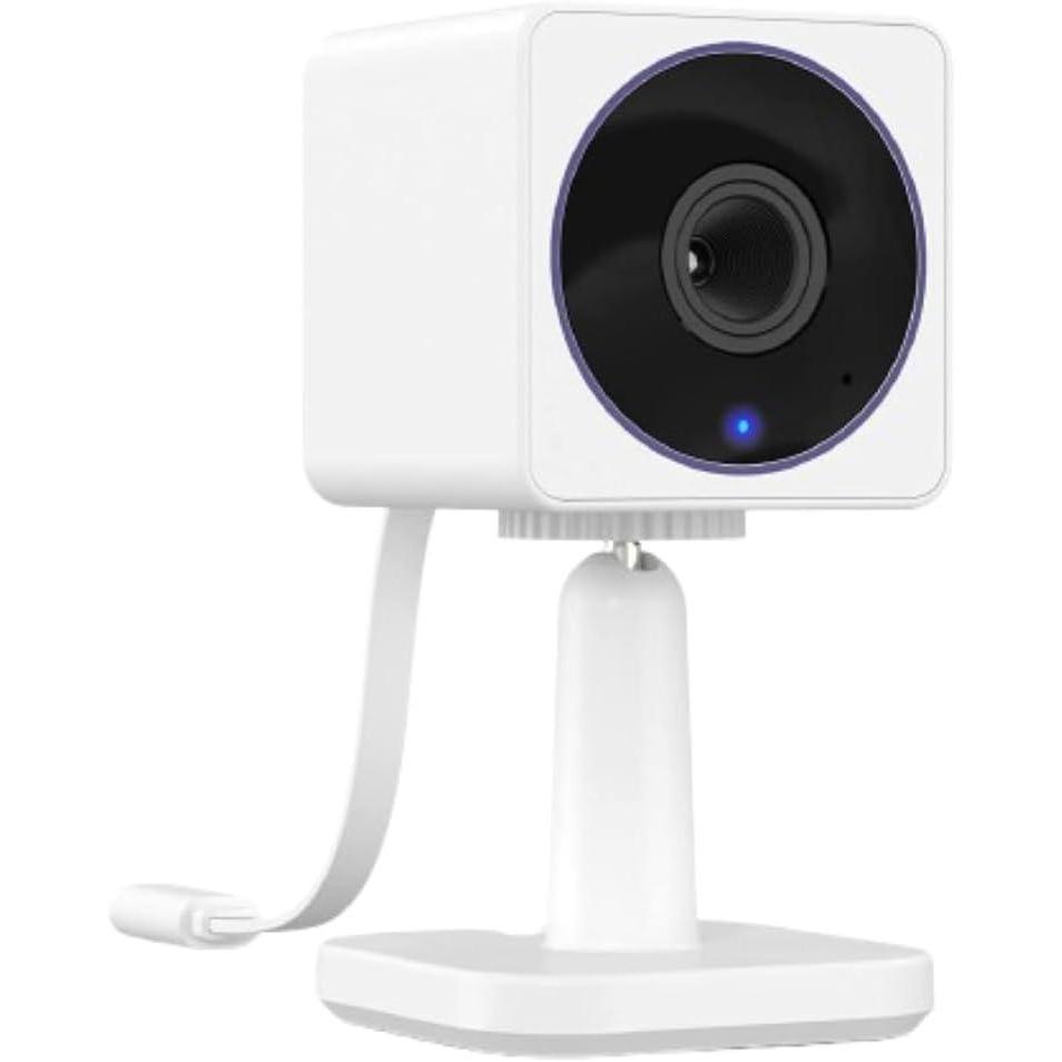 imageWyze Cam OG Telephoto IndoorOutdoor 1080p WiFi Smart Home Security Camera with 3X Optical Zoom Color Night Vision Motion Detection 2Way Audio Compatible with Alexa amp Google Assistant White